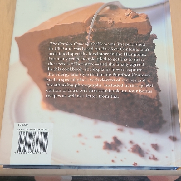 The Barefoot Contessa Cookbook by - Classic Blue Cover - Picture 2 of 2